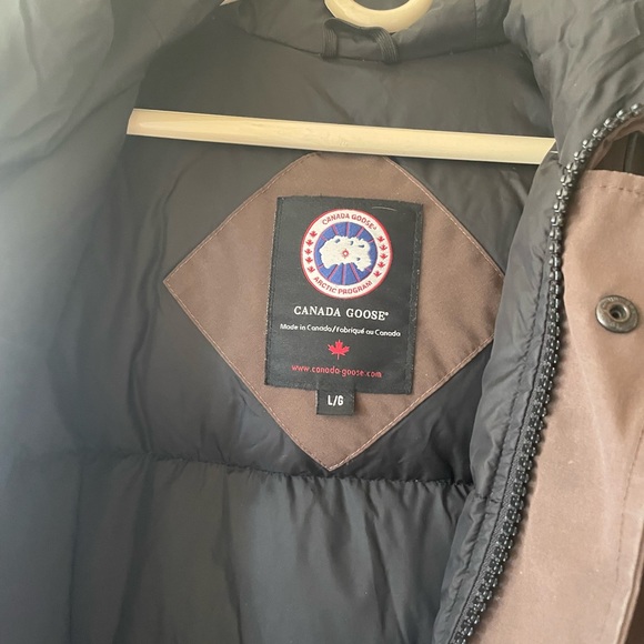 CHOCOLATE BROWN CANADA GOOSE BOMBER - Mens - Picture 2 of 6